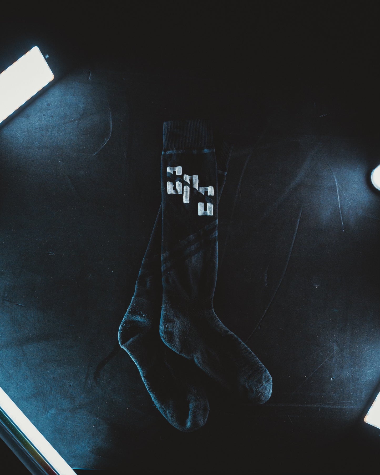 Slack Pull Deadlift Socks Gen 2: Black/Grey