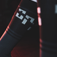 Slack Pull Deadlift Socks: Black/Grey